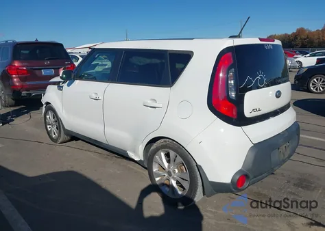 2015 Kia Soul + from USA, damaged, VIN KNDJP3A51F7222882